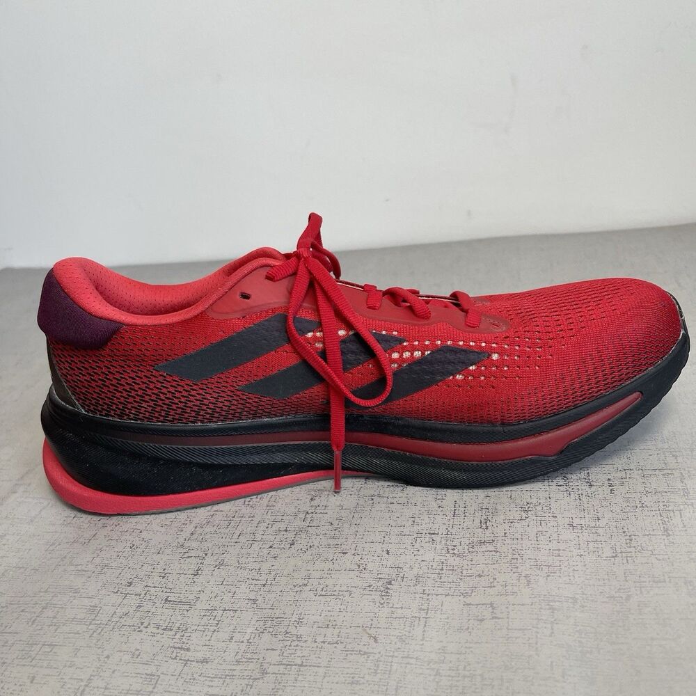 Adidas Supernova Rise Running Shoes Sneakers Red Men's Size 13 M - Picture 9 of 16